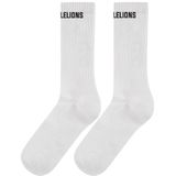 Malelions - Logo Socks - Wit - 2-Pack