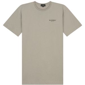Quotrell Jaipur T-Shirt - Taupe/Black XXL