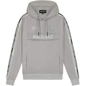 Malelions Sport Warming Up Hoodie - Light Grey XS
