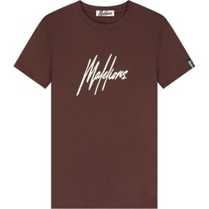 Malelions Women Essentials T-Shirt - Brown S