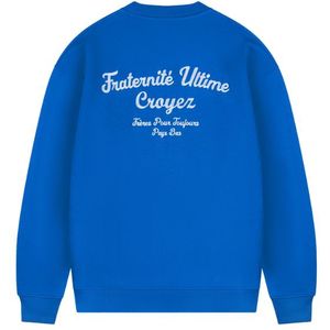 Croyez Fraternité Sweater - Cobalt Blue