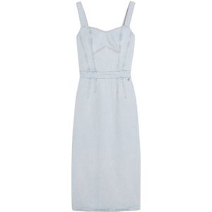 Cleo Dress - Light Blue Denim XS