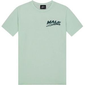 Malelions Kids Spaceship T-Shirt - Mint/Dark Grey 140