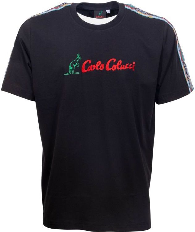 Carlo Colucci - C3379 - T-Shirt - Zwart
