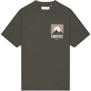 Croyez Slopes T-Shirt - Dusty Olive XS