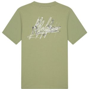 Malelions Splash T-Shirt - Sage Green XXS
