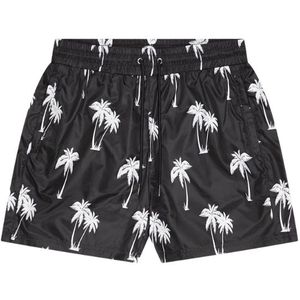 Quotrell Palm Swimshort - Black/White XS