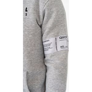 Quotrell Aruba Hoodie - Grey Melee/Black XS