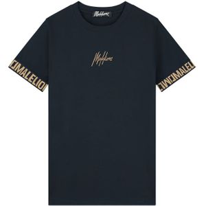 Malelions Venetian T-Shirt - Navy 6XL