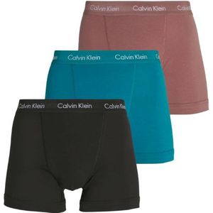 Calvin Klein Trunk 3-Pack Pa3 - Black/Capri Rose/Ocean Depths