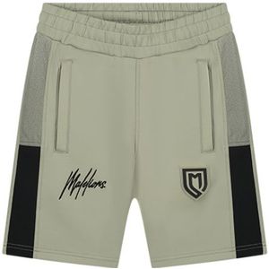 Malelions Kids Sport Transfer Shorts - Moss Grey/Black
