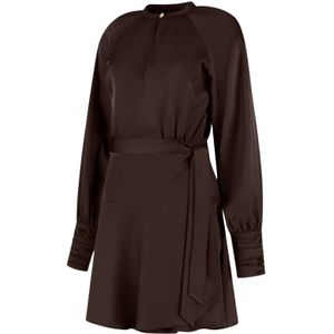 Nikkie Hino Solid Dress - Coffee 32