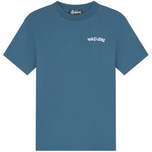 Malelions - Graffiti T-Shirt - Blauw Slate - XXL