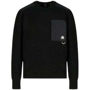 Moose Knuckles - Elowan Crewneck - Trui - Zwart