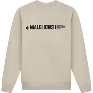 Malelions Women Studio Sweater - Taupe XXS