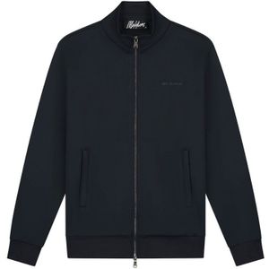 Malelions Pique Zip Vest - Navy XS