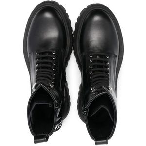 Dsquared2 Urban Hiking Ankle Boots Lace Up - Black 37