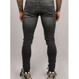 2LEGARE Noah Stretch Jeans - Mid Grey 25