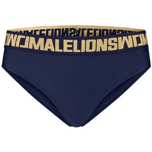 Malelions Women Venetian Bikini Bottom - Navy XS