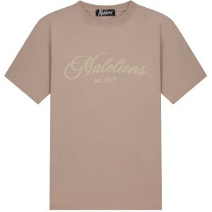 Malelions Handwritten T-Shirt - Sand XS