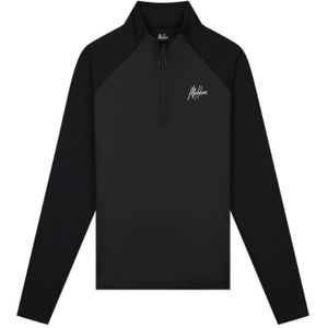 Malelions Sport Ace Quarter Zip - Black XS