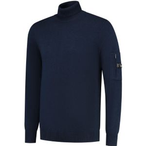 Quotrell Papillon Knitted Sweater - Navy