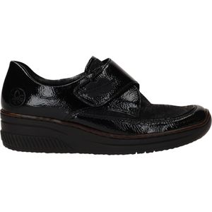 Zwarte lak instappers dames sale