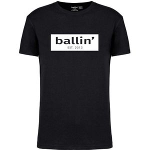Ballin Est. 2013 Tee SS Cut Out Logo Shirt Zwart