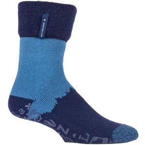 Heat Holders - Warme thermo pantoffelsokken voor heren - Marineblauw (Robin)
