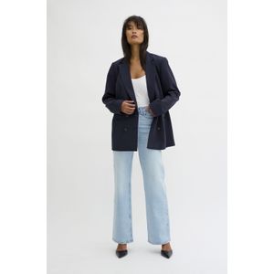 My Essential Wardrobe, Dames, Jassen, Blauw, Maat: XS Wol,