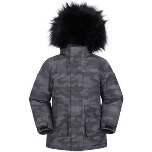 Mountain Warehouse Kinder/Kinder Ranger Camouflage Waterafstotend Jasje (Grijs)