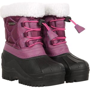 Mountain Warehouse Kinderen/Kinderen Arctic Adaptive Waterdichte Sneeuwlaarzen (Donkerpaars)
