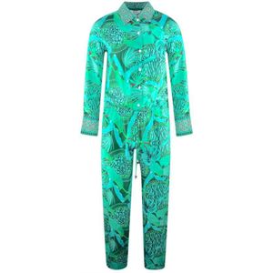 Inoa Valdivian Rainforest Green Long Sleeve Jump Suit - Maat 38