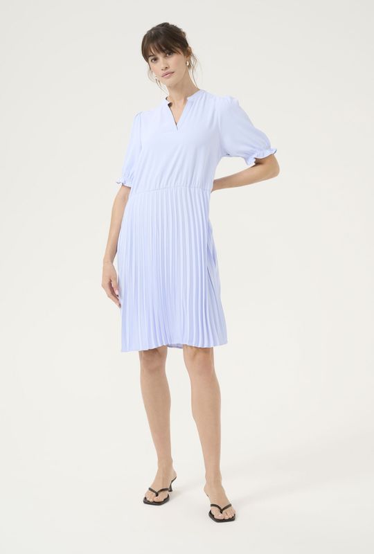 CULTURE - Paddy Betty - Jurk - Hemelsblauw - Knielengte