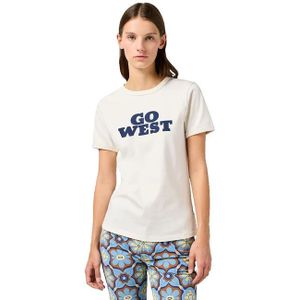 Wrangler - Tee - Vintage White