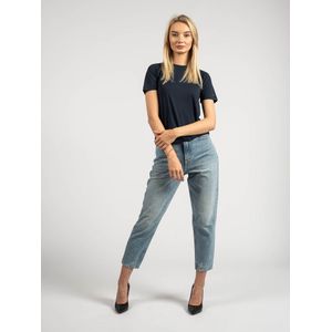 Tommy Hilfiger T-shirt Essential Vrouw Blauw - Maat XS