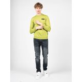 Plein Sport - Heren Trui met Ronde Hals - Groen - Merinowol