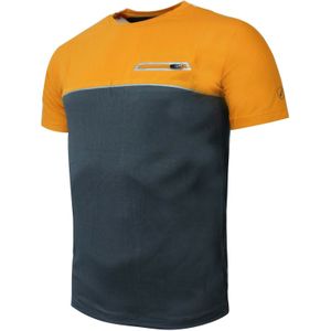 Asics - fuzeX - T-shirt - Geel - Heren - Reflecterend