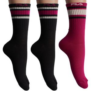 Verpakking van 3 Lange Katoenen Sokken F3610 voor Mannen en Vrouwen