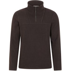 Mountain Warehouse Heren Cedar Half Zip Fleece Top (Bruin)