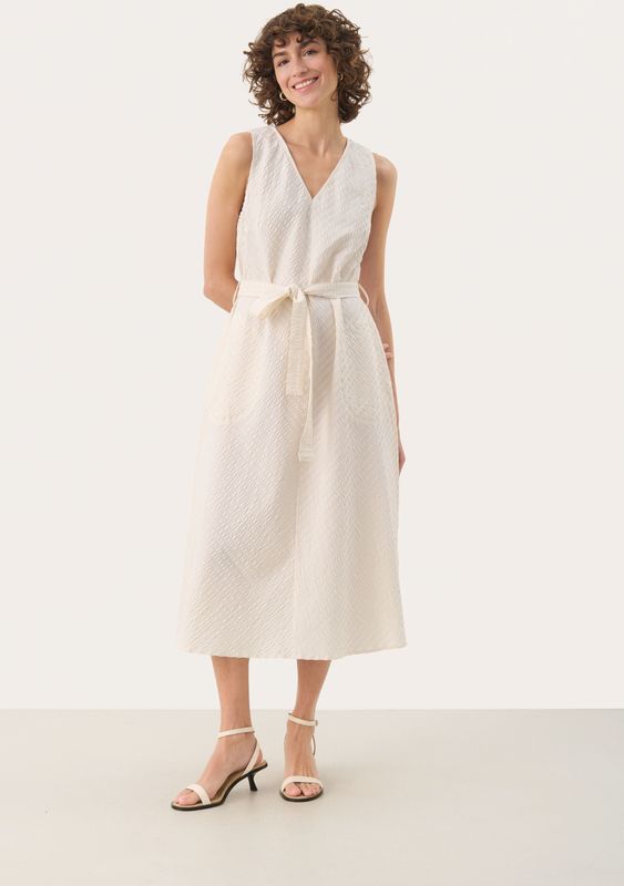 Part Two - Jurk - Nude - A-lijn - 3/4 Lengte - Mouwloos