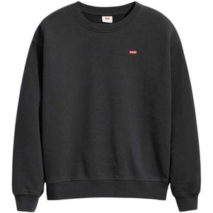 Levis Dames/Dames Crew Hals Standaard Sweatshirt (Zwart)