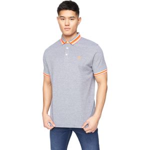 Crosshatch Heren Cratmoore Poloshirt (Donkergrijs mergel)