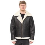 Heren B3 Aviator - Vliegend Jack - Echt Schapenvachtleer - Oxford