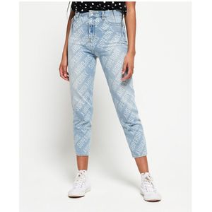Superdry Ruby Slimfit Jeans Voor Dames, Denimblauw - Dames - Maat 25/30