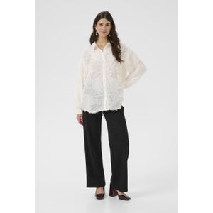 Overhemd met lang mouwen CRFreja Loose fit white