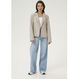 Kaffe, Dames, Jassen, Grijs, Maat: M Viscose,