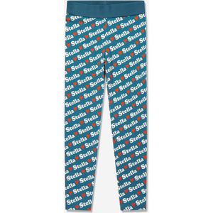 Meisjes Hart Logo Leggings in Blauw