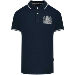 Aquascutum Unisex Volwassen Aldis Tipped Polo Shirt (Marineblauw)