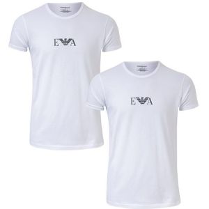 Armani 2-pack T-shirts voor heren in het wit